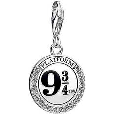 Harry Potter Platform 9 3/4 Pendant - Silver/Transparent