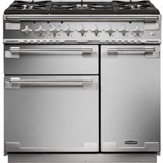 Manual Gas Cookers Rangemaster ELS90DFFSS/ Elise 90cm Dual Fuel Stainless Steel