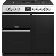 Electric Ovens Gas Cookers Stoves S900GSS Black, Stainless Steel