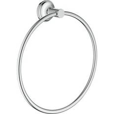 Plata Aros de toalla Grohe Toallero Argolla De Diámetro 200 mm