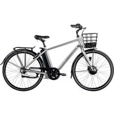 Ecoride El-stadscyklar Ecoride Ambassador HS H-7 2022 Silver Herrcykel
