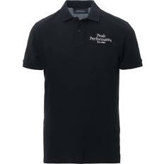 Peak Performance Uomo Top Peak Performance Original Polo Black Male