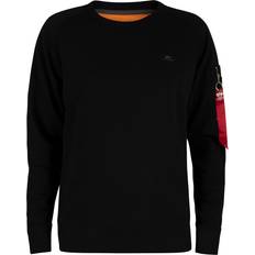 Alpha Industries Men Sweaters Alpha Industries X-Fit Sweatshirt - Black