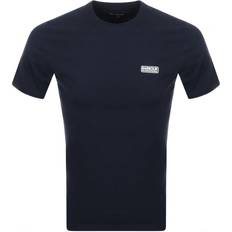 Barbour Uomo Magliette Barbour International Logo Tee Ny39 - Navy