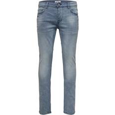 Only & Sons Onsloom Slim Fit Jeans - Grey/Grey Denim