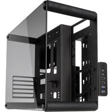 Mini-ITX - Open Air Kabinetter Raijintek Paean M Tempered Glass