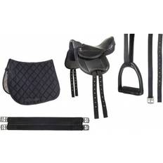 Ride saler HKM Pony Saddle Shetland Set