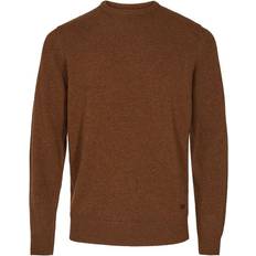 Barbour Uomo Maglioni Barbour Elbow Patch Crewneck Sweater