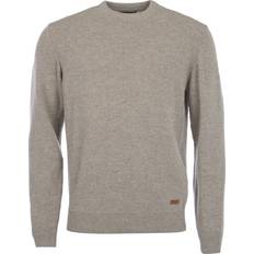 Barbour Overdeler Barbour Patch Crew Sweatshirts - Gray Marl