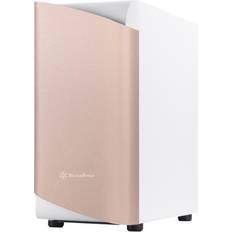 ATX - Sì Case per Computer Silverstone Seta A1 Midi Tower Rose Gold