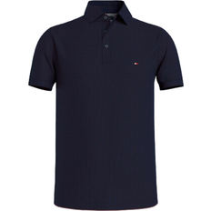 Tommy Hilfiger Core Slim Pikeepaita - Laivastonsininen/Tulenpunainen/Valkoinen