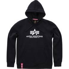 Alpha Industries Uomo Abbigliamento Alpha Industries Felpa Basic Hoody - Black