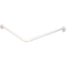 Ridder Tringle De Rideau De Douche D'Angle Blanc 80 x 80 x 2.5 cm