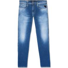 Replay Slim Fit Hyperflex Anbass Jeans - Medium Blue