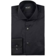 Homme - Polyamide Chemises Tiger of Sweden Farell 5 Stretch Shirt Black