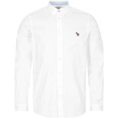 Paul Smith Men Shirts Paul Smith Long Sleeve Shirt Tailored BD - White