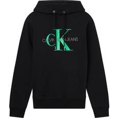 Calvin Klein Monogram Logo Hoodie - Black