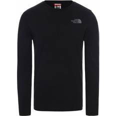 Clothing The North Face Easy Long Sleeve T-shirt - TNF Black/Zinc Grey