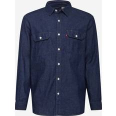 Denim Shirts Levi's Jackson Worker Overshirt - Cotton Hemp Rinse/Dark Wash