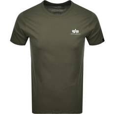 Alpha Industries Tops Alpha Industries Basic Small Logo T-shirt - Green