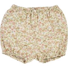 1-3M - Mädchen Badehosen Wheat Pleats Nappy Pants - Eggshell Flowers (5040d-280-3130)