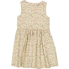 Wheat Thelma Dress - Eggshell Flowers (1214d-280-3130)