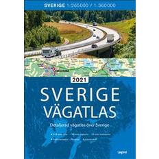 Sverige vägatlas Sverige Vägatlas 2021 (2021)