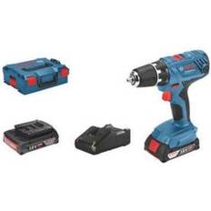 Bosch GSR 18V-21 Trapano Avvitatore 55NM con 2 Batterie da 20 Ah Caricatore Gal 18 V-20 L-Case