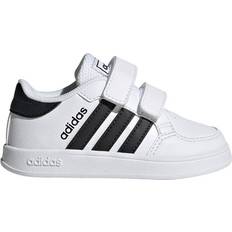 Faux Fur Trainers Children's Shoes adidas Infant Breaknet - Cloud White/Core Black/Cloud White