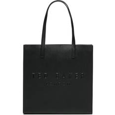 Ted Baker Totes & Shopping Bags Ted Baker Soocon Crosshatch Large Icon Bag - Black