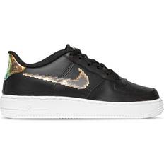 Nike Air Force 1 LV8 GS 'Digital Swoosh - Black' - Kid's