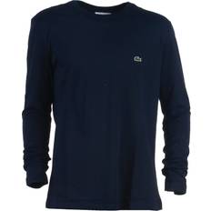 Ropa Lacoste Long Sleeve Crew Neck T-shirt - Navy Blue