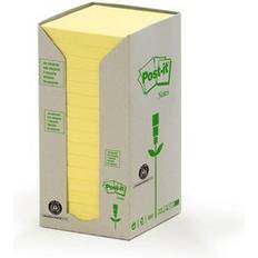 Calendari e Blocchi Note 3M Post-it 100% Recycled Notes Canary Yellow 76x76mm