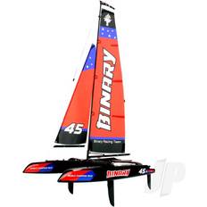 AA (LR06) RC Boats Amewi Binary Catamaran Sailboat RTR 26059