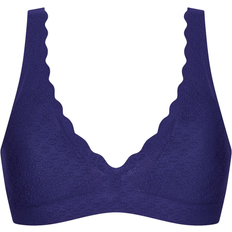 Sloggi Zero Feel Lace Bralette - Blue Ink