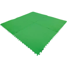 Bestway Draps de Fond de Piscine Bestway Tapis de sol protection piscine Tapis pool protector 9 dalles Vert Taille Unique