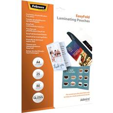 A4 laminating pouches Fellowes Admire A4 Laminating Pouches