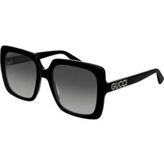 Gucci Lunettes de soleil vente Gucci GG0418S Noir Gris Dégradé