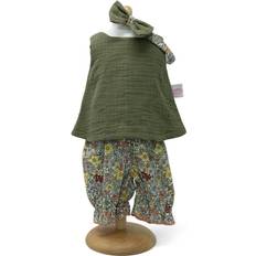 Mini Mommy Doll Clothes Spencer Set Moss Green 42-46cm