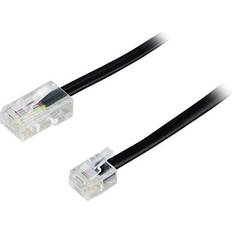 Deltaco RJ11-RJ45 5m