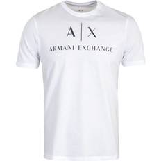 Armani Mies T-paidat Armani Exchange Paita - Musta/Valkoinen