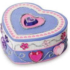 Melissa & Doug Created by Me! Heart Box Wooden Craft Kit