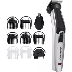 Silver Trimmers Babyliss 10 in 1 Titanium Multi Trimmer Kit 7255U