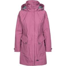 XXS Regenjacken & Regenmäntel Trespass Rainy Day Waterproof Jacket Women's - Mauve