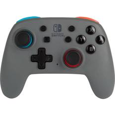 Nintendo switch controller grey PowerA Nano Enhanced Wireless Controller (Nintendo Switch) - Grey/Neon