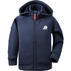 Fille Vestes Polaires Didriksons Corin Kid's Fleece Hoodie - Navy (503721-039)