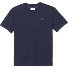 Lacoste Camiseta De Manga Corta - Azul Marino - Blue
