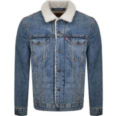 Outerwear Levi's Type III Sherpa Trucker Jacket - Blue