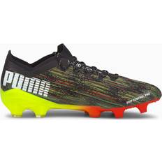 Puma Ultra 1.2 FG/AG W - Black/White/Yellow Alert