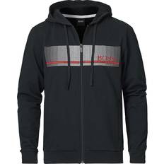 Boss hoodie full zip HUGO BOSS Authentic Full Zip Hoodie - Black